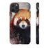 Red Panda in Watercolor - Impact Resistant Phone Case iPhone 11 Pro Max Matte